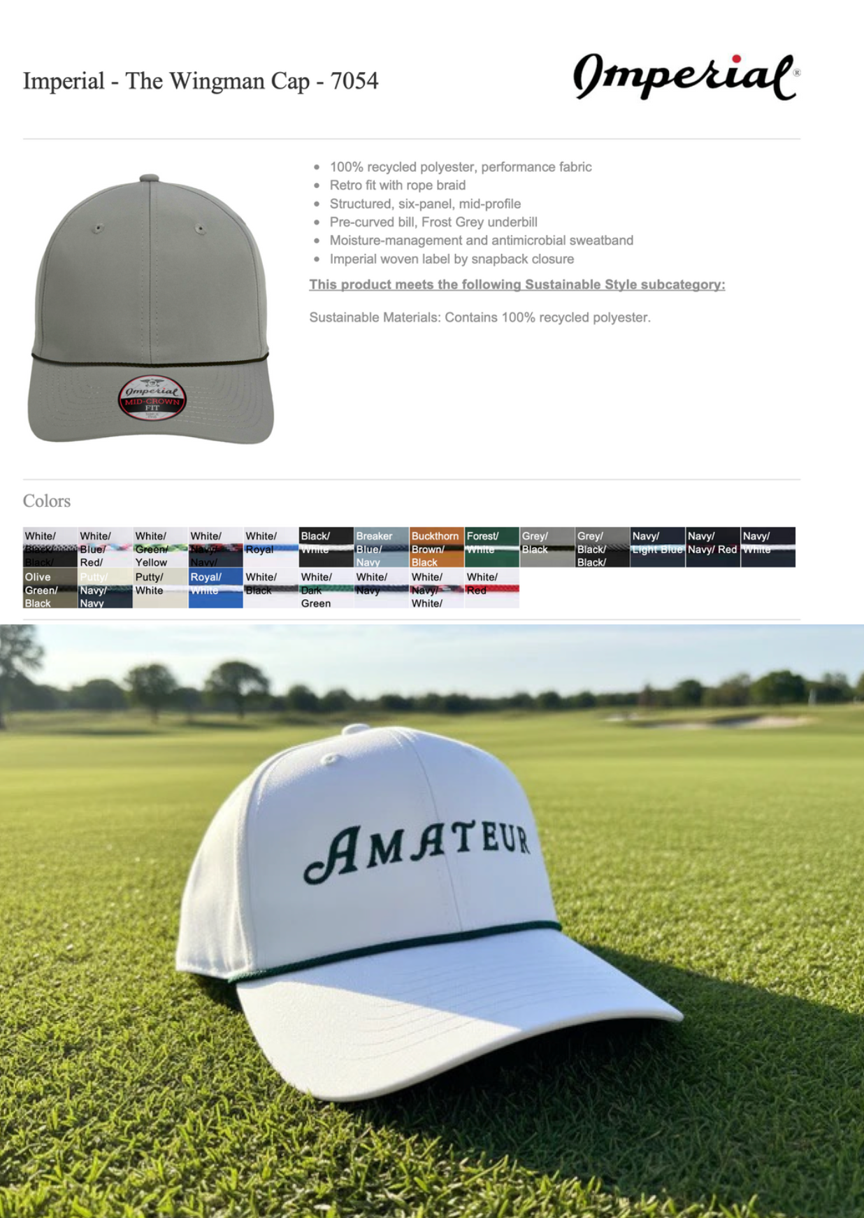 Custom Imperial Hats