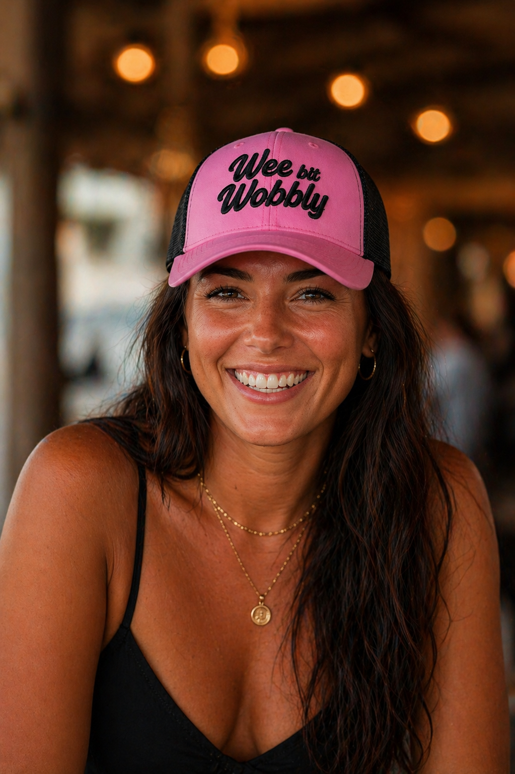 Wee bit Wobbly Trucker Hat